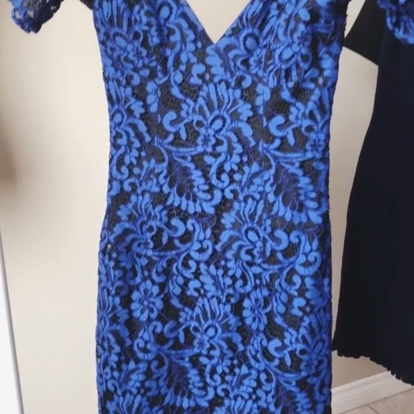 NWT BARDOT TEAGEN LACE OFF SHOULDER DRESS - Picture 9 of 14